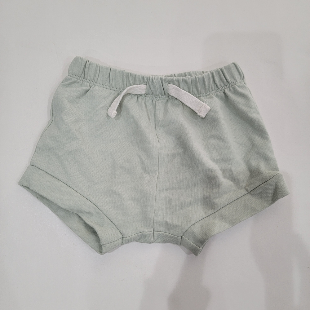 Little Co. Organic Mint Green Shorts Sz 12M